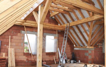 Toad Row attic trusses